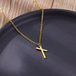 Viking Rune Necklace for Women Norse Runic Letter Pendant Necklaces Minimalist Nordic Stainless Steel Jewelry Christmas Gift
