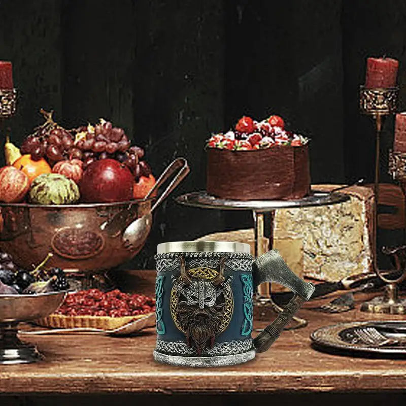 450ml Drinking Gothic Coffee Cup Viking Style Beer Mug Bar Drinking Coffee Cup Large Barrel Beer Mug Gothic Beer Mug Tea Mug