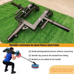 Viking Press Landmine Handle for 2-Inch Barbell, T-Bar Row Attachment Core Strength Training Accessories, Shoulder Press