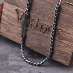 Vintage Oxidized Black Link Chain Bracelets For Men Motocycle Cuban Chain Stainless Steel Punk Rock Biker Jewelry Gifts