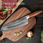PC Professional Kitchen Multipurpose Chef Knife Stainless Steel Boning Cutting Fish Cleaver Cooking Knife
