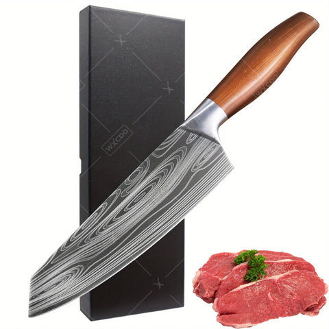 PC Professional Kitchen Multipurpose Chef Knife Stainless Steel Boning Cutting Fish Cleaver Cooking Knife