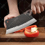 8PCS Professional Kitchen Chef Knife Set Handmade Forged Stainless Steel Chef Knife Butcher Knife Vegetable Utility Boning Fish