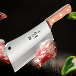 Professional Stainless Steel Heavy Chopping Bone Kitchen Knife, Thicken Meat Cleaver for Home Cooking and Chef Resturant