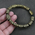 Norse Runes Bracelet Vikingo 13Pcs Runes Beads Vegvisir Compass Amulet Viking Bracelet Slavic Accessorier
