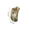 Handcrafted Viking Drinking Horn Mug - Rustic Coffee & Whiskey Cup with Handle
