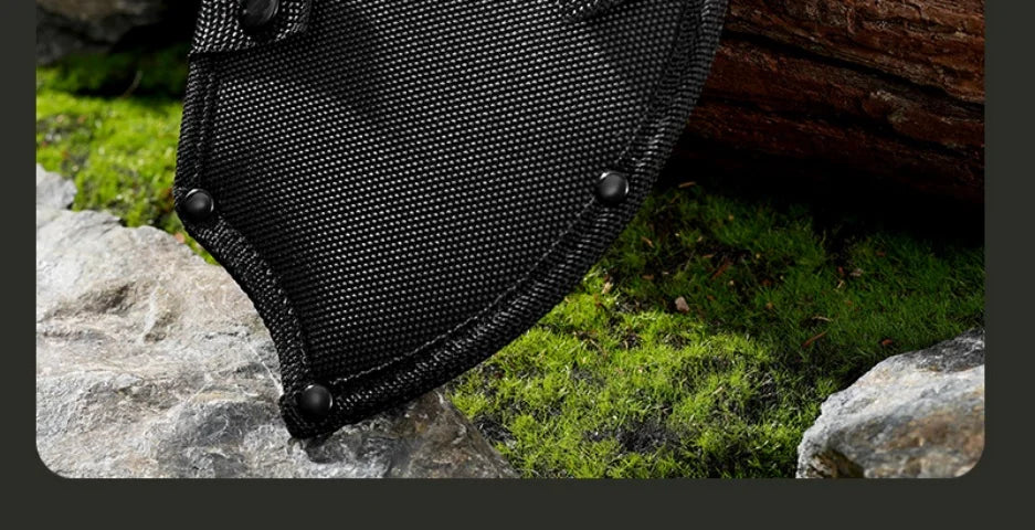 Outdoor camping stainless steel high hardness wolf axe, hiking and logging road axe, jungle road axe, the best gift for men