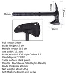 High Quality Multifunctional Axe, Outdoor Travel, Stainless Steel, Sharp and Durable, Outdoor Camping Axe