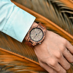 Viking Wooden Watch - Vegvisir