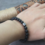 Stainless steel Runes Beads Men Bracelet Viking Rune Bracelet Fashion Charm Beads Bracelet wooden box