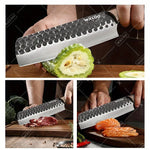 8PCS Professional Kitchen Chef Knife Set Handmade Forged Stainless Steel Chef Knife Butcher Knife Vegetable Utility Boning Fish