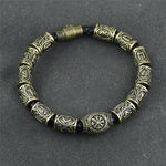 Norse Runes Bracelet Vikingo 13Pcs Runes Beads Vegvisir Compass Amulet Viking Bracelet Slavic Accessorier