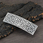 4PCS Viking Vintage Rectangular Hairclip, Retro Hair Clip, Celtic Knot Protection, Hair Clip, Hair Barrettes, Jewelry Charm Gift
