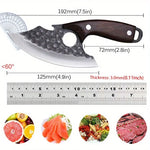 3 Pcs Stainless Steel Chef Knife Set Hand Forged Kitchen Cutters Boning Slicing Butcher Utility Paring Cleavers