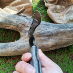 Multi-functional Tactical Axe with Nylon Cover - Durable Handaxe for Camping, Hiking and Survival - Corrosion 7CR13 Steel Blade