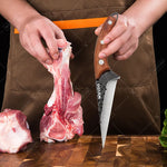 1PC/3PCS Stainless Steel Kitchen Boning Knife Chef Knife Multipurpose Kitchen Tools Wooden Handle Slicing Filleting Peeling