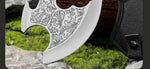 Outdoor camping stainless steel high hardness wolf axe, hiking and logging road axe, jungle road axe, the best gift for men