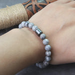 Stainless steel Runes Beads Men Bracelet Viking Rune Bracelet Fashion Charm Beads Bracelet wooden box