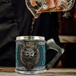 450ml Drinking Gothic Coffee Cup Viking Style Beer Mug Bar Drinking Coffee Cup Large Barrel Beer Mug Gothic Beer Mug Tea Mug