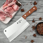 Professional Stainless Steel Heavy Chopping Bone Kitchen Knife, Thicken Meat Cleaver for Home Cooking and Chef Resturant