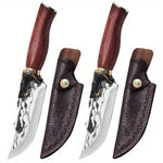 Forged Boning Knife Stainless Steel Professional Kitchen Utility Knife Butcher Chef Meat Fish Vegetable Chopper Santoku Cutting