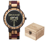 Wooden Viking Watch - Thor's Hammer Mjolnir