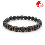 Stainless steel Runes Beads Men Bracelet Viking Rune Bracelet Fashion Charm Beads Bracelet wooden box