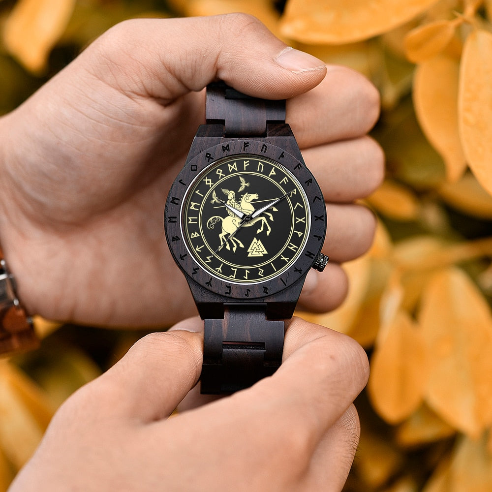 Wooden Viking Watch - Viking Warriors