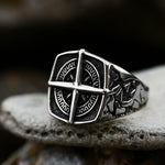 Viking Ring Featuring Sailor's Compass