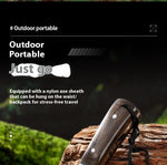Outdoor camping stainless steel high hardness wolf axe, hiking and logging road axe, jungle road axe, the best gift for men