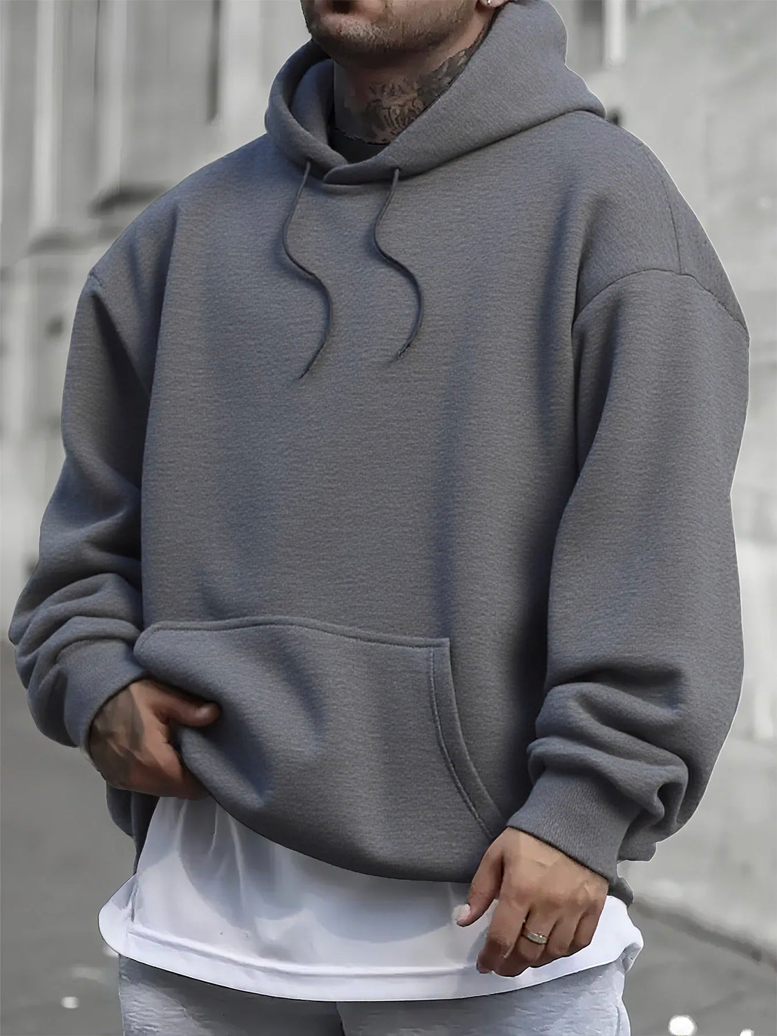 Hoodie for Men, Streetwear Viking Rune Design Graphic Hoodies for Men, Suitable for Wearing in Spring, Autumn, and Winter Sweatshirt