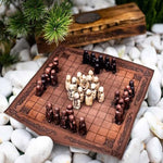 Chess Boards For Adults Tabletop Chess Board War Game Board Game Asymmetric Viking Chess Strategy Games Chess Gifts Party