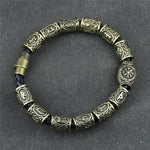 Norse Runes Bracelet Vikingo 13Pcs Runes Beads Vegvisir Compass Amulet Viking Bracelet Slavic Accessorier