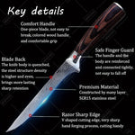 1 PC Stainless Steel Boning Knife Professional Kitchen Tool for Meat Fish Vegetable Carving Cleaver Sharpener Cookware