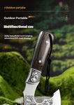 Outdoor camping stainless steel high hardness wolf axe, hiking and logging road axe, jungle road axe, the best gift for men
