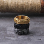 Steel Soldier Viking Rune Ring - Top-Rated Stainless Steel Men's Jewelry with Gift Box