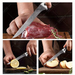 1 PC Stainless Steel Boning Knife Professional Kitchen Tool for Meat Fish Vegetable Carving Cleaver Sharpener Cookware