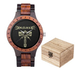 Wooden Viking Watch - Thor's Hammer Mjolnir