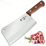 Professional Stainless Steel Heavy Chopping Bone Kitchen Knife, Thicken Meat Cleaver for Home Cooking and Chef Resturant