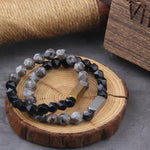 Stainless steel Runes Beads Men Bracelet Viking Rune Bracelet Fashion Charm Beads Bracelet wooden box