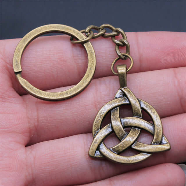 Celtic Triquetra Keychain