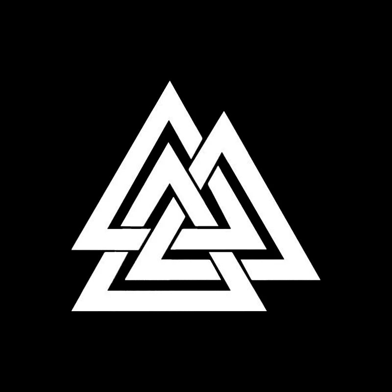 Valknut Sticker Decal