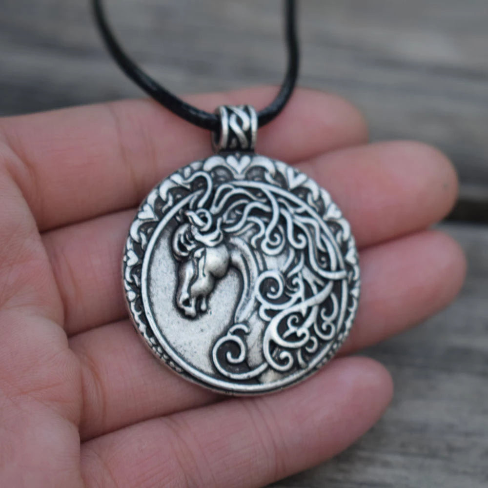 Sleipnir Odin's Horse Viking Necklace
