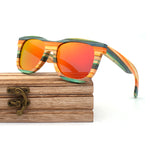 POLARIZED WOOD BAMBOO SUNGLASSES