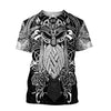 Odin Black Tattoo Viking Shirt