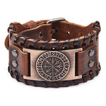 Vegvisir Leather Bracelet