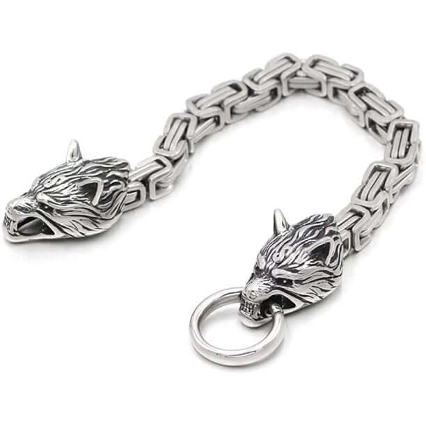 Geri And Freki Wolf Bracelet