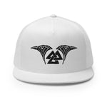 Valknut & Odin's Ravens (Viking Cap)