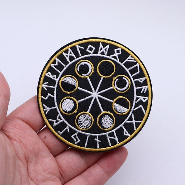VIKING PATCH - MOON PHASES