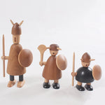 VIKING WOODEN STATUE